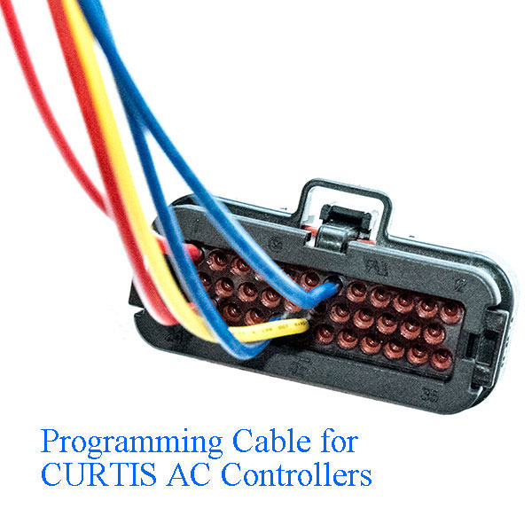 Programming Cable for CURTIS 1232 1234 1236 1238 AC Motor Speed Controllers